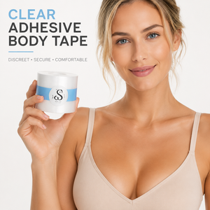 Soutien-gorge invisible transparent instantané avec ruban adhésif pour poitrine et cache-tétons en silicone personnalisés - Product Image 1
