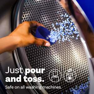 Perles de parfum pour le linge Downy Balance, parfum Pluie Fraîche et Eucalyptus Bleu, 24 oz, parfum pour le linge, longue durée - Product Image 2