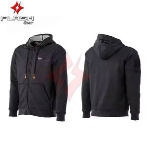 La mejor chaqueta blindada informal para motocicleta, capucha impermeable extraíble, armadura de protección CE, tela transpirable para ropa de carreras de motos - Product Image 2