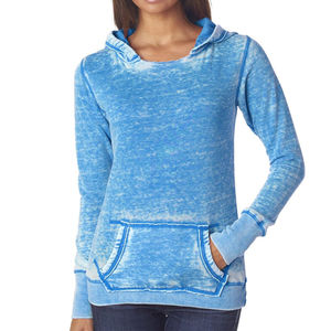 Fabricant de vêtements de rue vintage vieillis sweat à capuche pour femmes personnalisé OEM bas prix en vrac coton pull acide jersey capuche hiver - Product Image 1