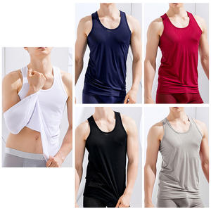 Ropa de entrenamiento de alta calidad Camiseta sin mangas para hombres Ropa activa Camiseta sin mangas de secado rápido para hombres - Product Image 4