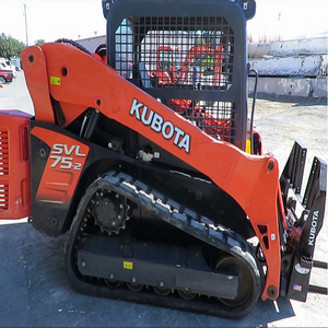 Cargadora Compacta de Orugas Kubota SVL75-2, Motor Diésel de 90 HP, Sistema Hidráulico Auxiliar de Flujo Estándar, Equipo de Construcción de Uso Pesado - Product Image 3