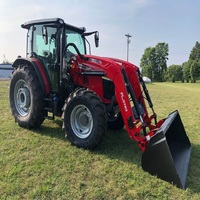 Tracteur agricole Massey Ferguson MF 5711 M 4x4 d'occasion, puissance nominale 20 CV, moteur agricole, livraison rapide, qualité supérieure