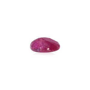 Rubis naturel facetté de 3,14 carats, taille émeraude, poli, traité thermiquement, créé en laboratoire, pierre précieuse en vrac, taille coussin, rouge, 1 mm - Product Image 2