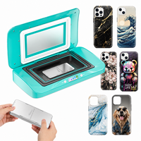 Machine de sublimation 3D pour l'impression par transfert thermique de coques de téléphone, étuis pour écouteurs, claviers, pour les magasins de téléphonie mobile et d'accessoires