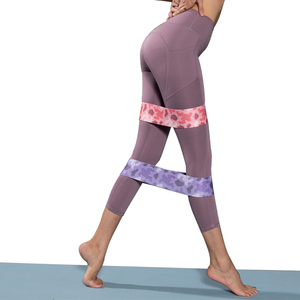 Bandas de elevación de botín de resistencia para ejercicio de piernas, tela antideslizante, estiramiento cómodo, bandas de elevación de botín personalizadas, bandas de resistencia - Product Image 6
