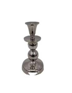 Nouvel arrivage Bougeoir décoratif en aluminium pour la maison et le mariage Finition en nickel Style américain T. light Holder Personnalisé - Product Image 1