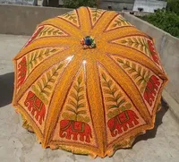 Parasol de jardin indien, parasol vintage en coton, motif paon, tissu décoratif d'extérieur, parasol tapisserie solaire