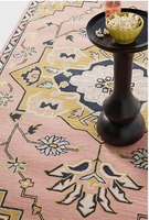 Tapis indien fait main en laine à poils longs, tufté, écologique, adapté aux animaux de compagnie, aux couleurs vives chocolat, rose, rouge, multicolore, taille personnalisable