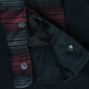 Camisa de franela de manga larga a cuadros gris para hombre Camisa de motocicleta con protección aprobada Diseño personalizado Camiseta de carreras Premium - Product Image 4