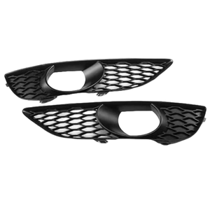 Rejilla de cubierta de orificio de lámpara de luz antiniebla del parachoques delantero compatible con Audi Q7 <span class=keywords><strong>S</strong></span>-Line 2010-2015 4L0 807 676 <span class=keywords><strong>C</strong></span> 4L0 807 675 <span class=keywords><strong>C</strong></span> - Product Image 1