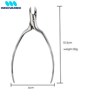 Cortacutículas de Acero Inoxidable con Punta Afilada, Cortador de Piel Muerta, Recortador de Callosidades, Herramienta para el Cuidado de Manos y Pies de Innovamed - Product Image 5