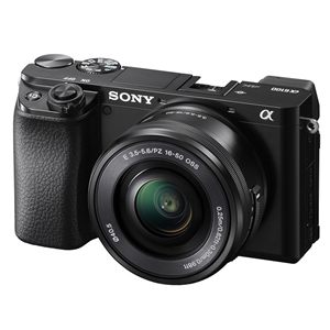 16-50mm 55-210mm Mirrorless Video <b>Camera</b> with Wide Angle Telephoto Lenses 128GB Memory Card Tripod Case <b>Filters</b> Spare Parts - Product Image 3
