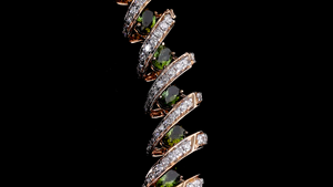 Collier de luxe en diamant de laboratoire pour fiançailles et mariage, plaqué rhodium, monture en or 18 carats, bijoux de fête, fabricant OEM - Product Image 5