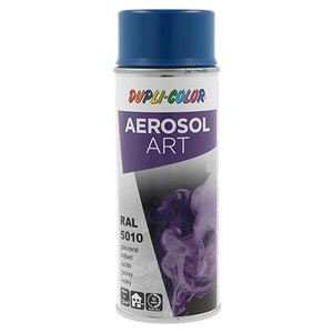 DUPLI-COLOR 400 ml AEROSOL Pintura en Aerosol de Color Azul Gentiana Brillante RAL 5010, un Hermoso Azul para tus Proyectos Artísticos - Product Image 1