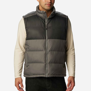 Men's Winter Casual Puffer Vest Lightweight Sleeveless Jacket Full Zipper Outerwear with Pockets <b>Polyester</b> <b>Filled</b> - Product Image 4