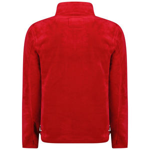 Chaqueta de Forro Polar con Capucha para Hombre, para Trabajo al Aire Libre, con Forro Interior Cálido, Tacto Suave, Estilo Urbano, Logotipo Frontal - Product Image 3