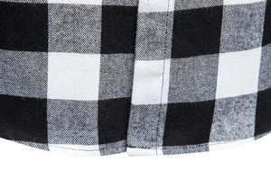 เสื้อเชิ้ตแขนกุดลายสก๊อตสำหรับผู้ชาย, เสื้อแฟชั่นแนวสตรีทระบายอากาศน้ำหนักเบาสไตล์ย้อนยุคสำหรับฤดูร้อน - Product Image 6