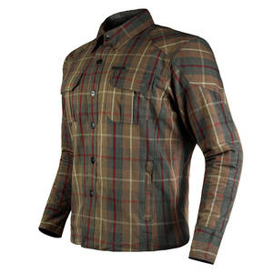 Nueva Camisa Chaqueta de Motociclista de Franela Estilo Leñador con Forro de Kevlar, Hecha a Medida - Product Image 2