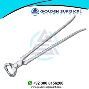 Pinza de pezuña semicircular resistente de 12 pulgadas, instrumento veterinario profesional para el cuidado de las uñas de caballos y ganado y el cuidado de los zapatos - Product Image 5