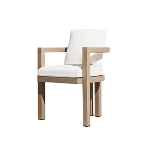 Canapé de jardin à usage extérieur et intérieur pour canapé de salon canapé à coussin en tissu unique de haute qualité avec pied en bois - Product Image 6