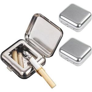 Cendrier en acier inoxydable robuste pour les zones à fort trafic, assurant la stabilité, réduisant les déversements et offrant une qualité durable - Product Image 3