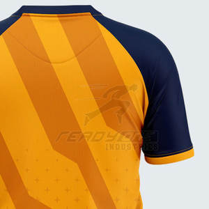 Jersey de Rugby Unisex Cómodo Transpirable Tecnología de humedad de secado rápido Mezcla de tela para la práctica de fútbol - Product Image 6