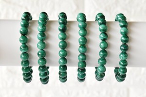 Top Huge Demand <b>Healing</b> Unisex Green Color Shield Malachite Gemstone Hand Beaded Casual/Sporty <b>Bracelet</b> for Anniversary Tibetan - Product Image 4