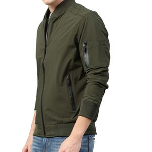 Blouson d'hiver personnalisé 2026, nouveau design, vente en gros, veste d'hiver pour hommes, veste d'hiver de haute qualité à fermeture éclair pour hommes - Product Image 2