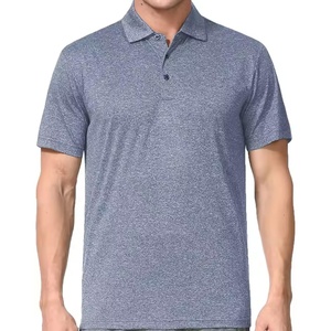 2025 logotipo personalizado para Polo venta al por mayor diseño sólido manga corta 100% algodón lavado estilo casual poliéster/Material de algodón - Product Image 5