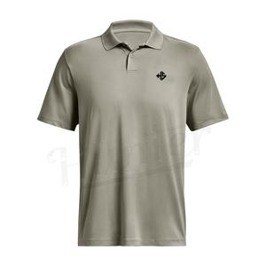 Vente en gros de t-shirts polo pour hommes en coton de grande taille de qualité supérieure avec logo personnalisé et design à manches courtes polos pour hommes de style High Street - Product Image 5