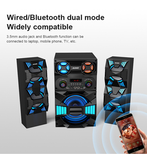 Audmic OEM OFM <span class=keywords><strong>Bluetooth</strong></span> 5,1 Altavoz multimedia Control remoto Sistema de cine en casa Altavoz con cable/<span class=keywords><strong>Bluetooth</strong></span> Modo dual - Product Image 2