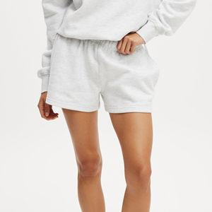 กางเกงขาสั้นผู้หญิงมาใหม่ ชุดกีฬาฤดูร้อน ระบายอากาศได้ดี ผ้าฝ้ายฟลีซ 100% กางเกงขาสั้นระบายอากาศสำหรับผู้หญิง - Product Image 2