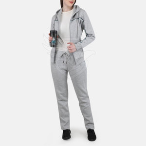 Survêtements en coton et polyester pour femmes Survêtement à séchage rapide pour femmes Survêtements à manches longues pour femmes - Product Image 3