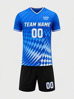 Seragam Sepak Bola Tim Pemuda Grosir Pakaian Tim Sepak Bola Logo Kustom Nomor Jersey Celana Pendek Pakaian Olahraga Poliester Unisex