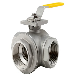 Prix de gros Manuel T Port Ball Valve SS304/SS316 avec plein alésage - Product Image 2