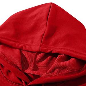 Sweatshirts à capuche à manches longues pour hommes, grande taille, coupe ample, sweat à capuche à cordon de serrage avec poches, pullover uni de base - Product Image 5