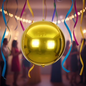 ลูกโป่งปาร์ตี้เลิฟสีทอง 4D 150 ซม. 60 นิ้ว 8445178028630 6 ชิ้น/ถุง - Product Image 2