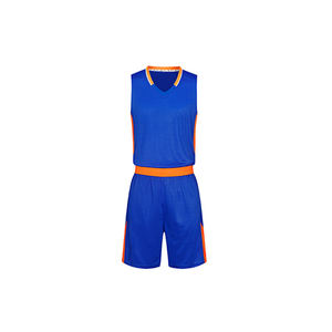Uniforme de basket-ball bon marché pour adultes Maillots d'équipe personnalisés Shorts imprimés 100% polyester Séchage rapide Confortable Fit Durable à vendre - Product Image 2