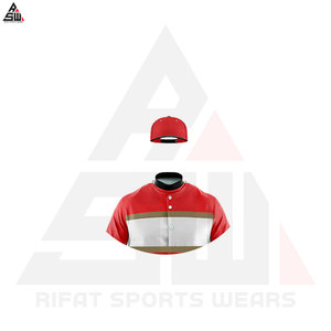 Ropa deportiva y de entrenamiento personalizada, uniformes de béisbol, conjuntos estampados, uniforme de béisbol Unisex transpirable de secado rápido, venta al por mayor - Product Image 3