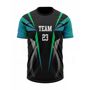 Fabricant OEM de maillots de football personnalisés, vente en gros de kits d'équipe, maillots en polyester respirants, légers et à séchage rapide, logo - Product Image 1