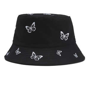 2025 Custom Logo Unisex Fishermen Bucket Hats <b>Bulk</b> Design Cotton Reversible Print Bucket Caps - Product Image 4