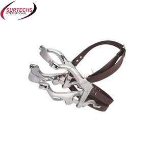 Équipement vétérinaire pour agriculteurs, speculum buccal complet de classe I pour chevaux avec sangles en cuir et instruments chirurgicaux - Product Image 3