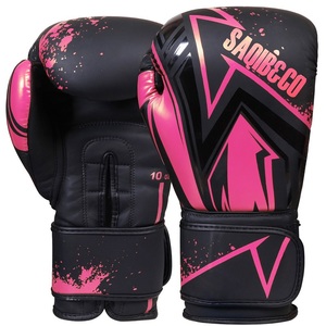 Gants de boxe métalliques de haute qualité MMA Muay Thai Sparring Fight Training Gants de boxe pour hommes et femmes - Product Image 3