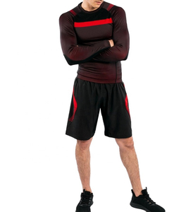 MMA Compression Jiu Jitsu T-Shirt Bjj Rashguard Hommes Kickboxing Sportsuit MMA T-shirt Muay Thai Shorts Boxe Ensemble Rash - Product Image 6