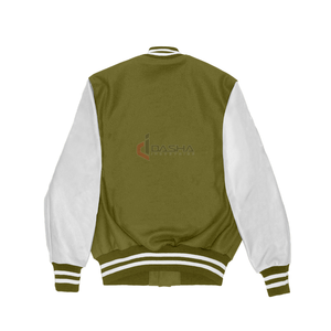 2024 Trending Customized Casual Baseball Style <b>Canvas</b> <b>Jacket</b> for Adults Low Price Stand Letterman <b>Jacket</b> for Winter Outdoor - Product Image 4