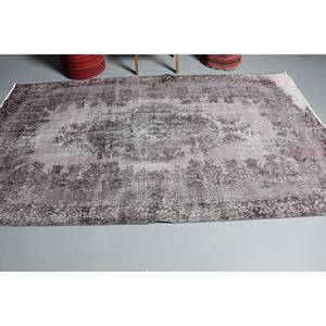 Tapis turc vintage classique gris marron fait à la main 5.2 X 9.2ft Patchwork grande surface laine Latex couloir chambre nouveau tapis Rectangle - Product Image 3