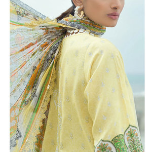 Collection de pelouses d'été pakistanaises de qualité supérieure pour femmes Robe Salwar Kameez pour femmes de qualité supérieure pour l'été pour femmes - Product Image 2