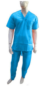 Nuevo diseño personalizado Logo Seguridad Ropa de protección Scrubs Trajes Pantalón Scrub Traje Uniformes para fines médicos con 100% poliéster - Product Image 5