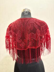 เสื้อปอนโชของผู้หญิงปักเลื่อมดีไซน์ใหม่ปักเลื่อมทันสมัยเสื้อตอนเย็นสำหรับสาวๆเสื้อผ้าลำลองสำหรับฤดูหนาวฤดูใบไม้ร่วงดีไซน์ใหม่2023 - Product Image 3